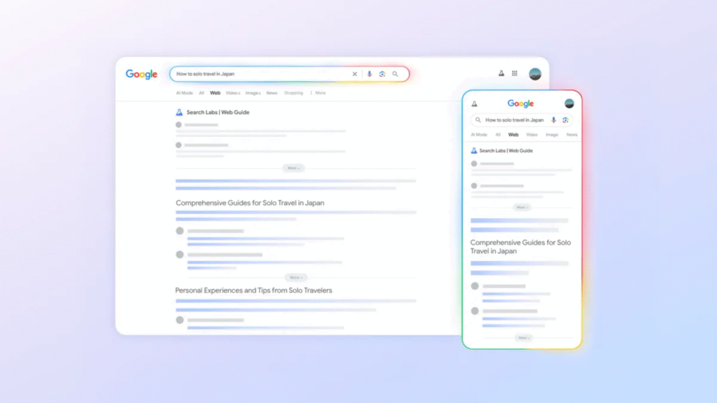 Google's New Web Guide